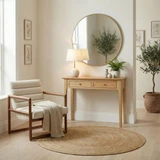 Belle Solid Oak Wood Console Table - BELLE-CON-TBL-OAK_1.jpg