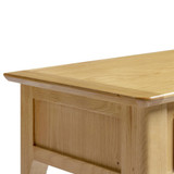 Belle 2 Drawer Solid Oak Wood Console Table - BELLE-CON-TBL-OAK-WBG_4.jpg