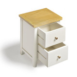 Belle Oak Wood and Cream Slim Bedside Table - BELLE-BED-TBL-SML-OAK-CRM-WBG_3.jpg