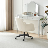 Vivienne Cream Boucle Swivel Office Chair - Vivienne-Office-Chair-Cream_1.jpg