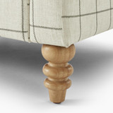 Maisette Cream Check Fabric Wingback Accent Armchair - Maisette-accent-chair_8.jpg