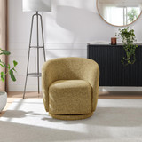 Romilly Mustard Yellow Fabric Swivel Accent Tub Chair - Romilly-Yellow-accent-chair_2.jpg