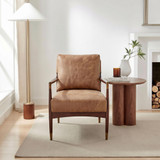 Delia Tan Faux Leather Mid Century Modern Accent Chair - DELI-ACC-CHR-TAN-PU-WAL_L2.jpg