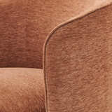 Liode Orange Fabric Round Swivel Accent Chair - Liode-Orange-accent-chair_6.jpg