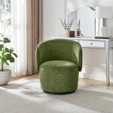 Liode Green Fabric Round Swivel Accent Chair - Liode-Green-accent-chair_2.jpg