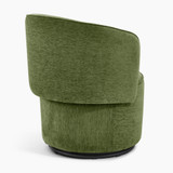 Liode Green Fabric Round Swivel Accent Chair - Liode-Green-accent-chair_5.jpg