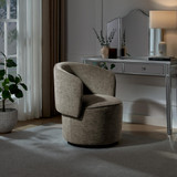 Liode Cream Fabric Round Swivel Accent Chair - Liode-cream-accent-chair_9.jpg