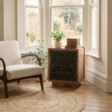Rainier Square Walnut Wood Decorative Side Table - RAIN-SID-TBL-WAL_1.jpg