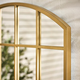 Hinton Gold Medium Arched Window 70x70cm Garden Mirror  - HINT-MIR-OUT-WND-GLD-70_3.jpg