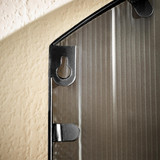 Hinton Black Medium Arched Window 70x70cm Garden Mirror  - HINT-MIR-OUT-WND-BLK-70_4.jpg