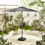 Vertical Grey Garden Parasol & Base Set - VERT-OUT-SQU-PARA-GRY_1.jpg