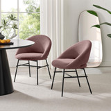2x Nella Pale Terracotta Orange Fabric Dining Chairs - NELL-DIN-CHR-TER-BLK-2_L1.jpg
