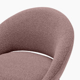 2x Nella Pale Terracotta Orange Fabric Dining Chairs - NELL-DIN-CHR-TER-BLK-2_WBG4.jpg
