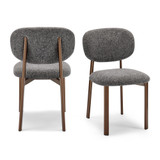 2x Mirelle Grey Fabric Dining Chairs Bronze Legs - Mirelle-Dining-Chair-Dark-Grey_2.jpg