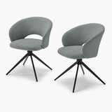 2x Anika Grey Fabric Swivel Dining Chairs - Anika-Dining-Chair-Dark-grey_1.jpg