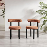 2x Isola Terracotta Orange Fabric Dining Chairs Black Legs - ISOL-DIN-CHR-TER-BLK-2_L2.jpg