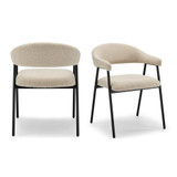 2x Delos Beige Fabric Dining Chairs - Delos-Dining-Chair-Cream_2.jpg