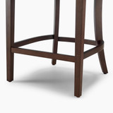 2x Belgravia Beige Fabric Bar Chairs Walnut Effect Legs - Belgravia-Bar-Stool-Walnut-leg_7.jpg