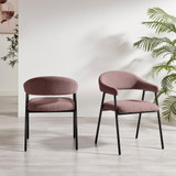 2x Delos Dusky Pink Fabric Dining Chairs - DELO-DIN-CHR-TER-BLK-2_L3.jpg