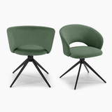 2x Anika Green Fabric Swivel Dining Chairs - Anika-Dining-Chair-Green_2.jpg