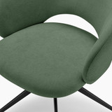 2x Anika Green Fabric Swivel Dining Chairs - Anika-Dining-Chair-Green_5.jpg