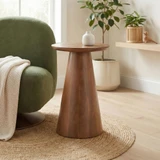Etna Round Walnut Wood Side Table - ETNA-SID-TBL-WAL_1.jpg