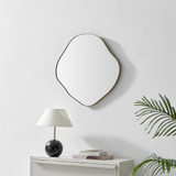 Vita Gold Metal Small 60x60cm Pebble Shape Wall Mirror - VITA-MIR-PEB-GLD-SML_1.jpg