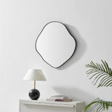 Vita Black Metal Small 60x60cm Pebble Shape Wall Mirror - VITA-MIR-PEB-BLK-SML_1.jpg
