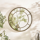 Alnwick Bronze Medium Round Window 70cm Garden Mirror  - ALNW-MIR-OUT-RND-BRN-70_2.jpg