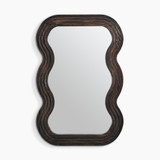 Liora Walnut Wood Medium 90x60cm Rectangle Wavy Wall Mirror - LIOR-MIR-SML-WAL_3.jpg