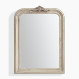 Francis Whitewash Wood Large 110x74cm Overmantle Arch Mirror - FRAN-MIR-OVR-MTL-WHT-WSH_3.jpg