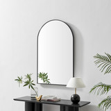Charlie Black Metal Large 110x70cm Ovemantle Arch Mirror - CHAR-MIR-OVR-MTL-BLK_1.jpg