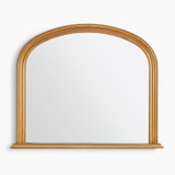 Cecily Gold Wood Large 110x90 Overmantle Arch Mirror - CECI-MIR-OVR-MTL-GLD_3.jpg
