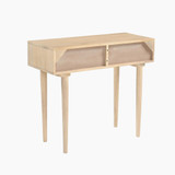 Everest Rectangle White Oak Wood 2 Drawer Console Table - EVER-CON-TBL-WHT-OAK-WBG_5.jpg
