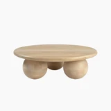 Olympus Round White Oak Wood Sphere Leg Coffee Table - OLYM-COF-TBL-WHT-OAK-WBG_1.jpg