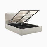 Tilly Beige & Brown Herringbone Fabric Ottoman King Size Bed Frame - TILL-BED-OTT-KNG-NAT-FAB_WBG5.jpg