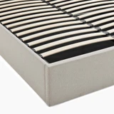 Tilly Beige & Brown Herringbone Fabric Ottoman King Size Bed Frame - TILL-BED-OTT-KNG-NAT-FAB_WBG8.jpg