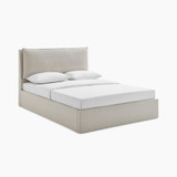 Tilly Beige & Brown Herringbone Fabric Ottoman Double Bed Frame - TILL-BED-OTT-DBL-NAT-FAB_WBG1.jpg