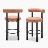 2x Seren Terracotta Orange Fabric Bar Chairs Black Legs - SERE-BAR-CHR-TER-BLK-2_4.jpg