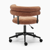 Estelle Terracotta Orange Fabric Swivel Office Chair - Estelle-Office-Chair-Terracotta_5.jpg