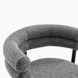 Estelle Charcoal Grey Fabric Swivel Office Chair - Estelle-Office-Chair-Charcoal_6.jpg