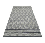 Maeve Grey Diamond Pattern Wool Rug  - MAEV-RUG-DIA-160-230-GRY-WBG_2.jpg