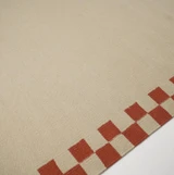 Matilda Beige & Red Check Border Flatweave Rug  - MATI-RUG-CHK-120-170-RED-WBG_4.jpg