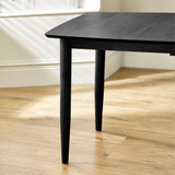 Leif Black Wood Extending Dining Table with 6 Tan Delta Chairs - LEIF-BLACK-EXT-DINING-TABLE_6.jpg