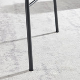 Leif Black Wood Extending Dining Table with 6 Tan Delta Chairs - Delta-Dining-Chair-Tan-Faux-Leather-Black-Legs-9.jpg