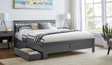 Azure Modern Grey Solid Pine Single/Double/King Bed - furnitureboxuk-azure-king-wooden-grey-bed_2.jpg