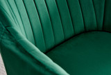 2x Calla Green Velvet Dining Chairs with Silver Legs - Calla-green-silver-dining-chair-5.jpg