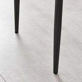6x Milan Black Leg Black Hatched Faux Leather Dining Chairs - Milan-Black-faux-leather-black-dining-chair-7.jpg