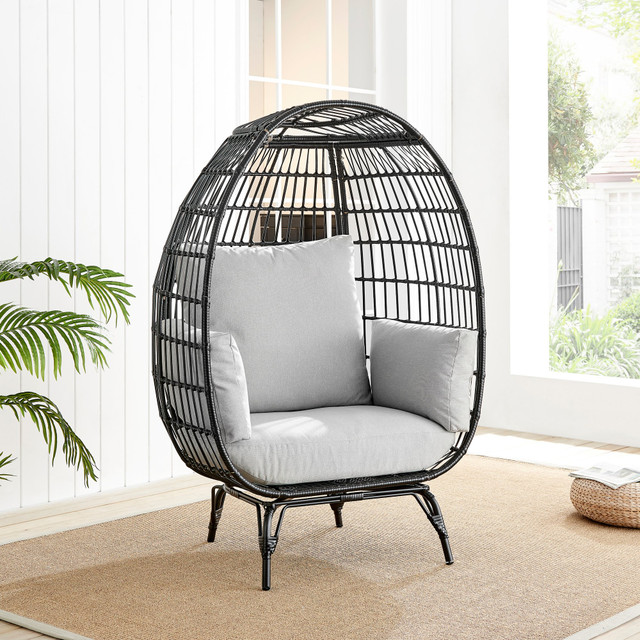 egg shaped garden chair