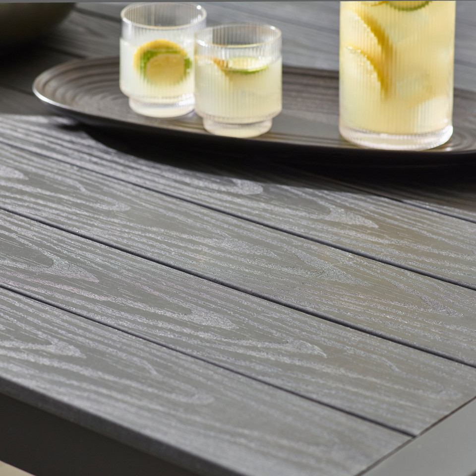 Dubai Grey 8 Seat Outdoor Dining Set Garden Furniture